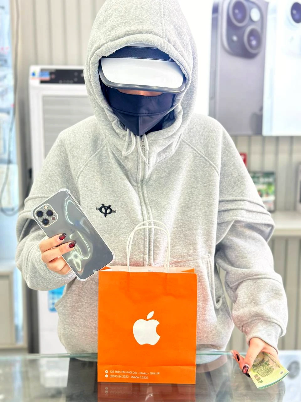 Cảm ơn bạn đã tin tưởng chọn iPhone Pro tại Apple 123 Pleiku. Chúc bạn trải nghiệm thật tuyệt vời! ❤️