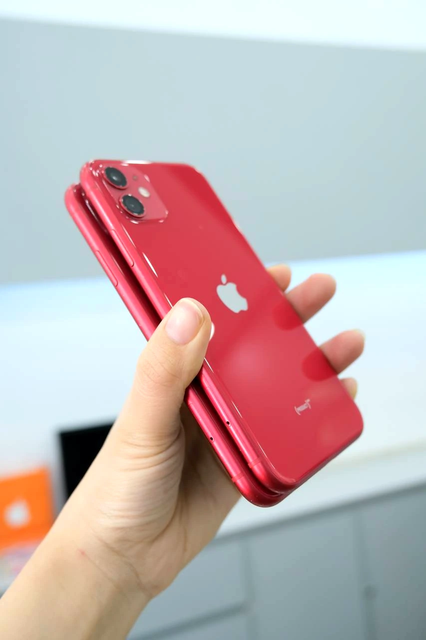Đón cặp đôi iPhone 11 Product RED siêu chất về với chủ mới tại Apple 123. Chúc bạn trải nghiệm thật đỉnh! ❤️