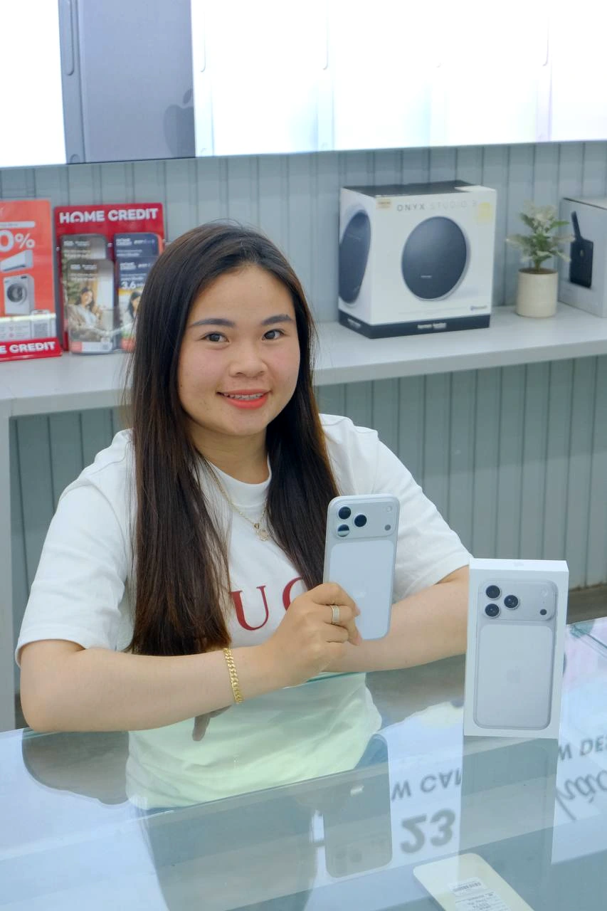 Shop Apple 123 Pleiku cảm ơn quý khách đã tin chọn iPhone 15 Pro. Chúc bạn có trải nghiệm tuyệt vời cùng dế yêu mới! ❤️
