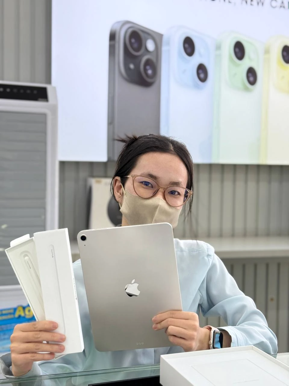 Cảm ơn bạn đã tin tưởng chọn iPad và Apple Pencil tại Apple 123 Pleiku. Chúc bạn trải nghiệm thật vui! ❤️