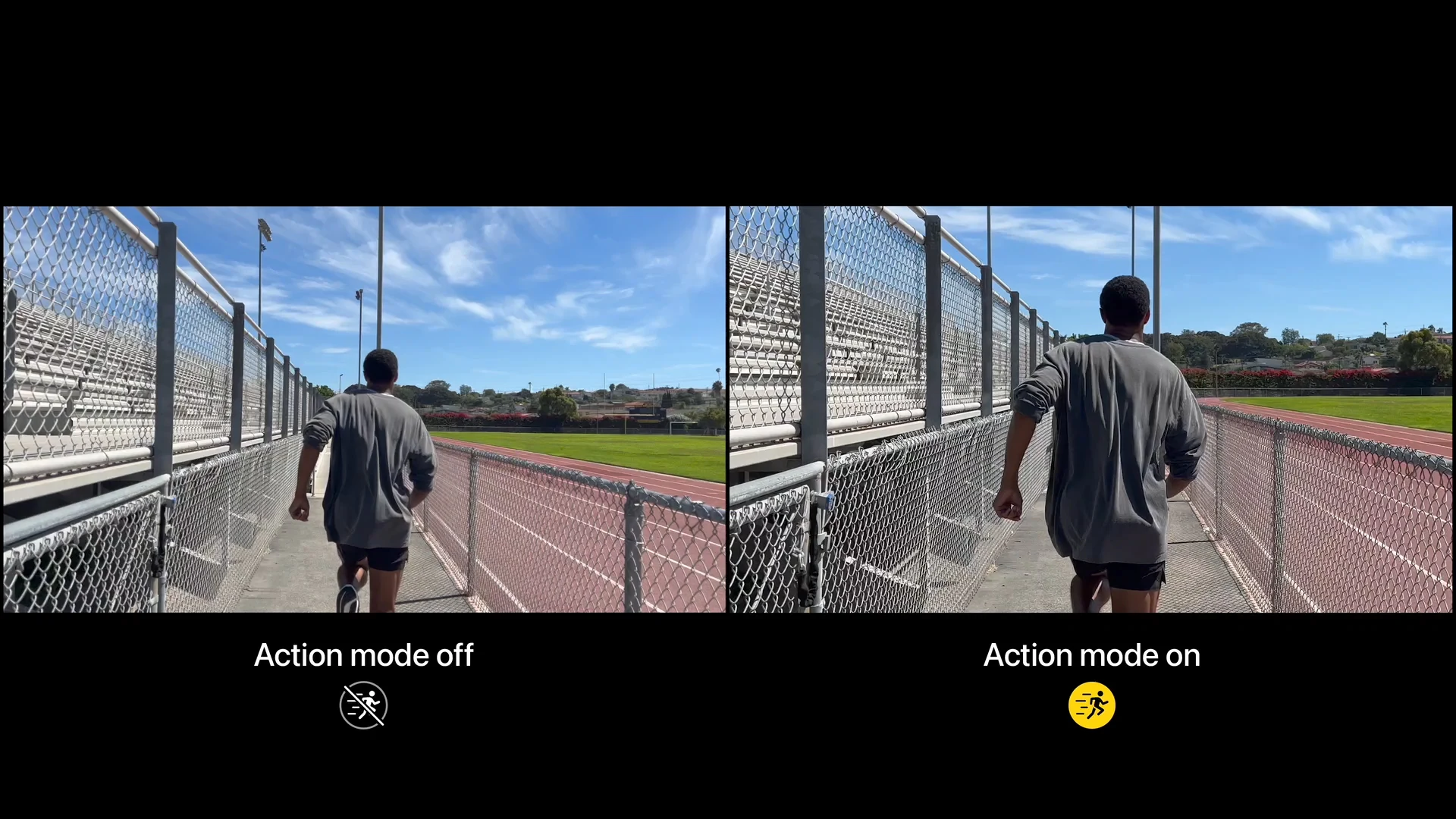 iPhone 14 — Action Mode