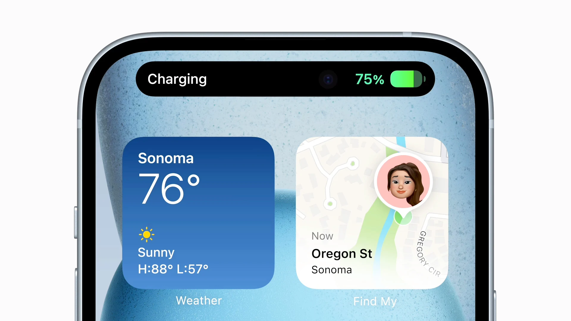 iPhone 15 — Dynamic Island